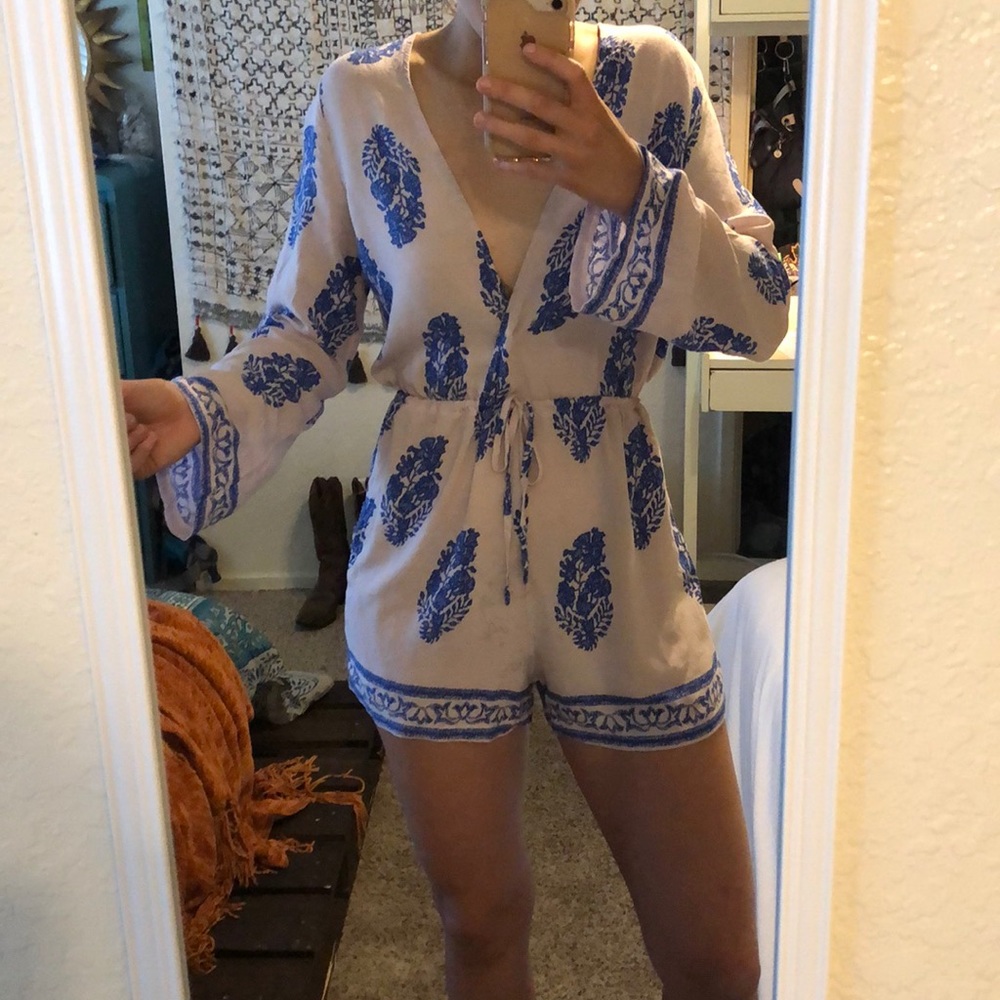 Bell Sleeve Romper